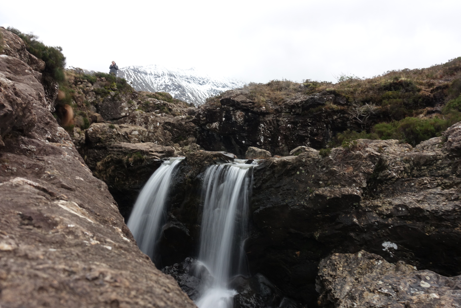 cascading waterfalls