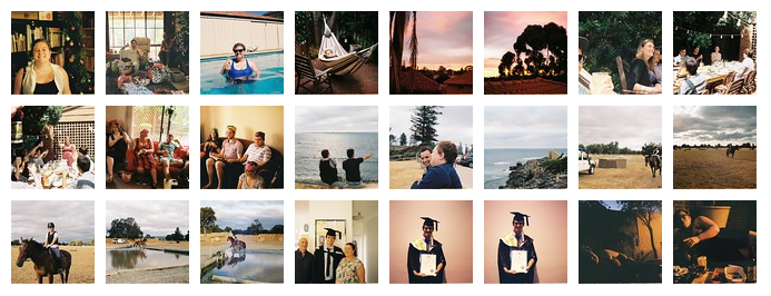 flickr album preview and link